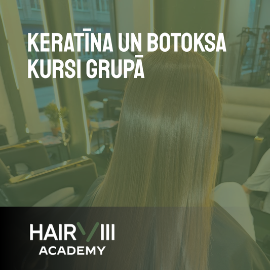 Keratīna un botoksa kursi grupā